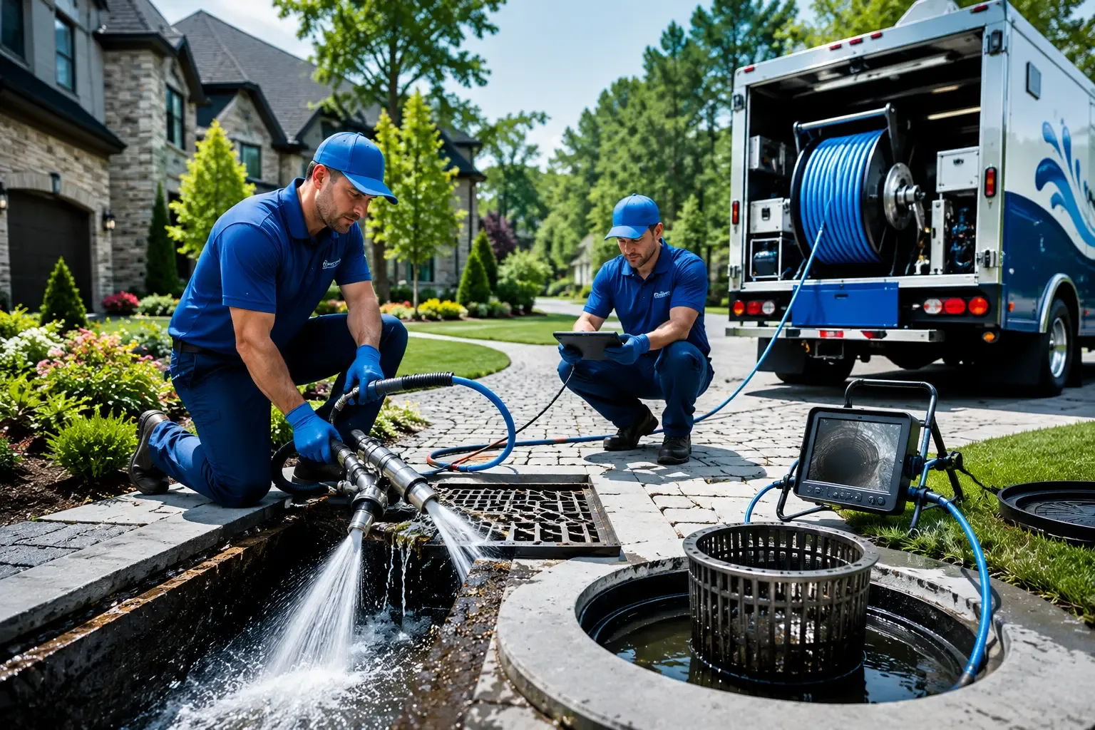 Local outdoor drain cleaning professionals in Lakeville, OH